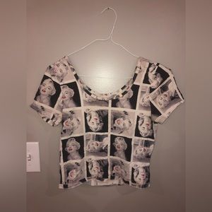 Marilyn Monroe Crop Top